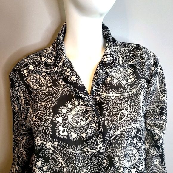 Diane Von Furstenberg NEW TAGS Blouse size small - Picture 11 of 14